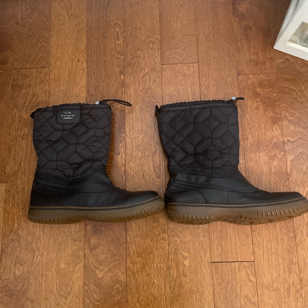 Coach Black Quilted Accessory - Picture 4 of 7
